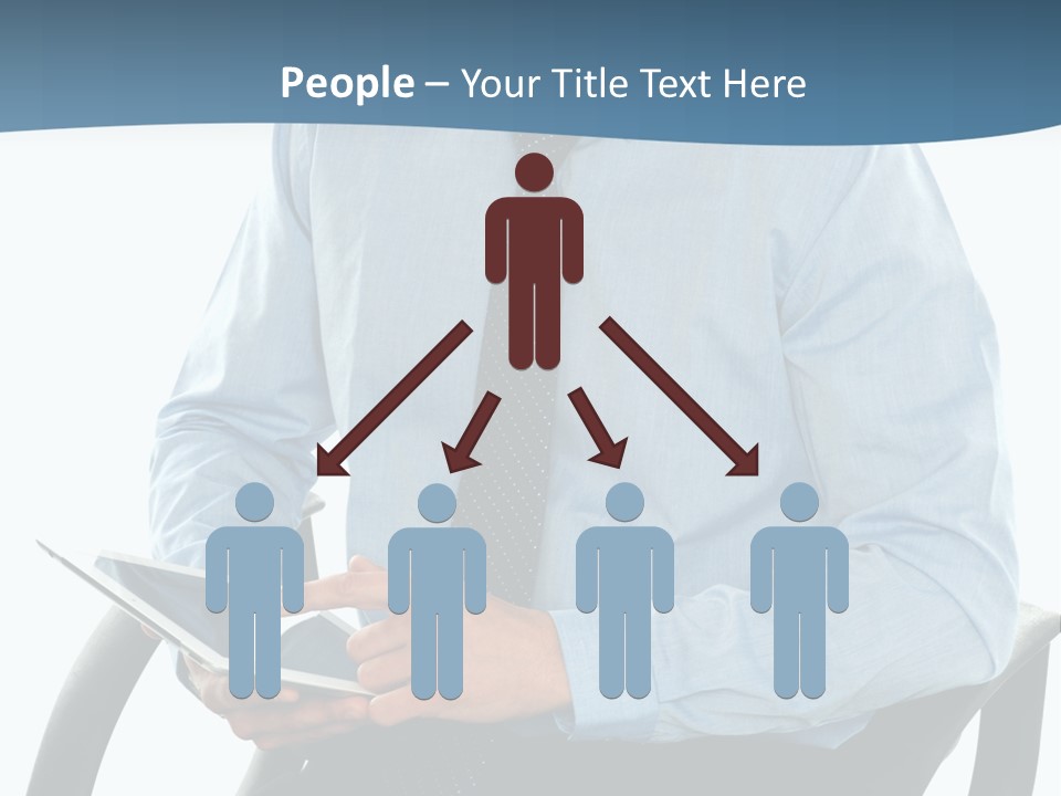 Employee Digital Male PowerPoint Template