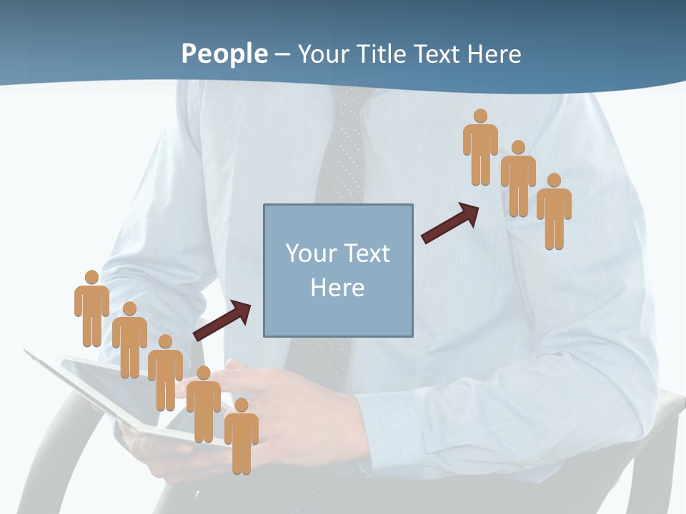 Employee Digital Male PowerPoint Template
