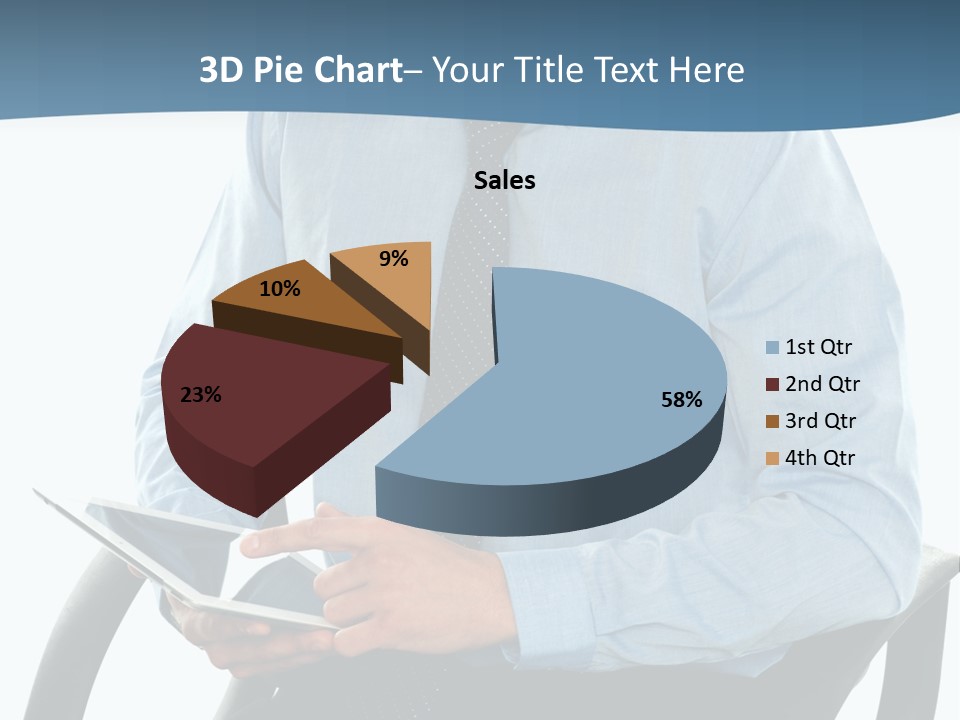 Employee Digital Male PowerPoint Template