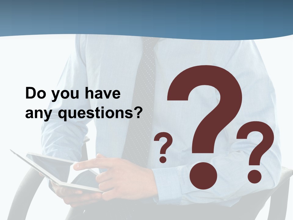 Employee Digital Male PowerPoint Template