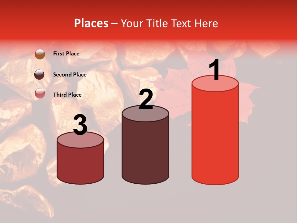 Small Stone Metal PowerPoint Template