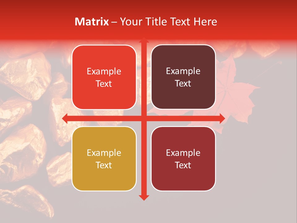 Small Stone Metal PowerPoint Template