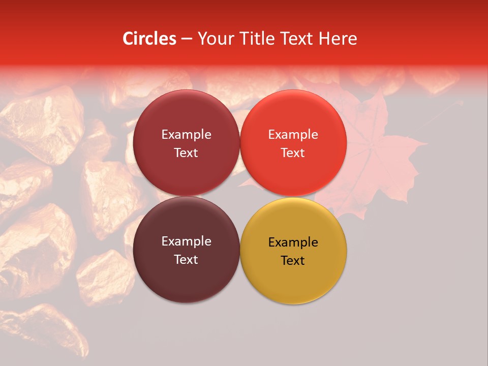 Small Stone Metal PowerPoint Template