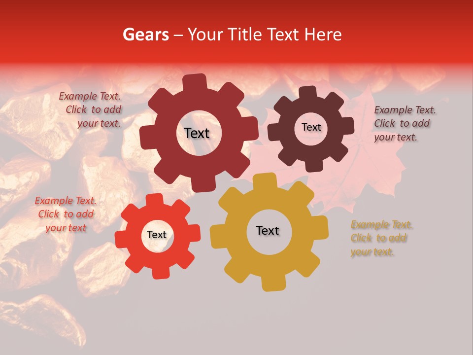 Small Stone Metal PowerPoint Template