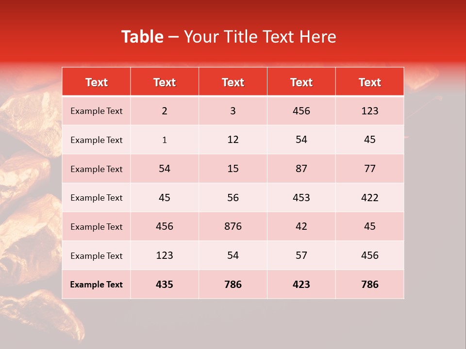 Small Stone Metal PowerPoint Template