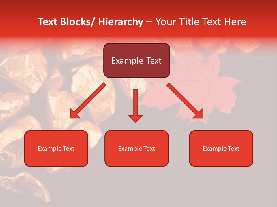 Small Stone Metal PowerPoint Template