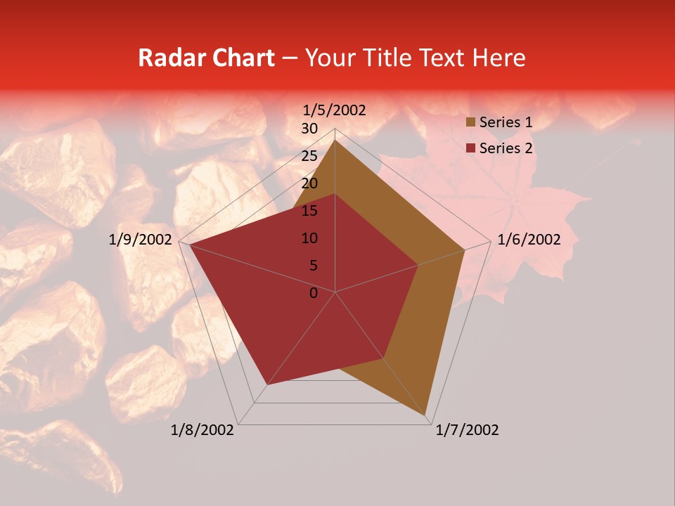 Small Stone Metal PowerPoint Template
