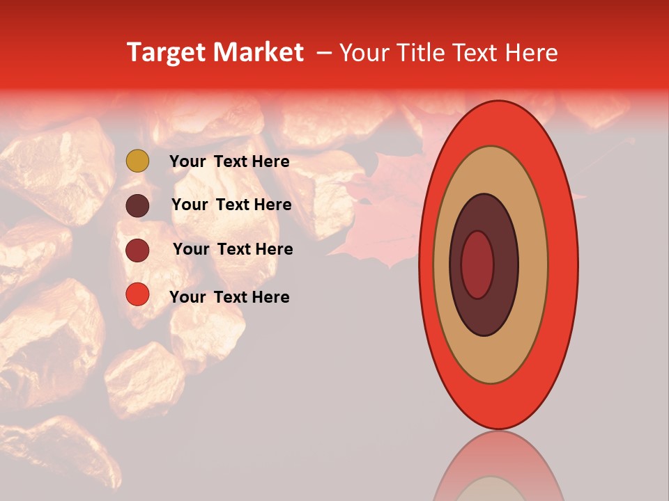 Small Stone Metal PowerPoint Template