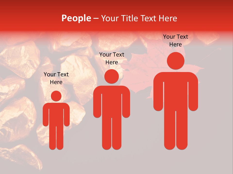 Small Stone Metal PowerPoint Template