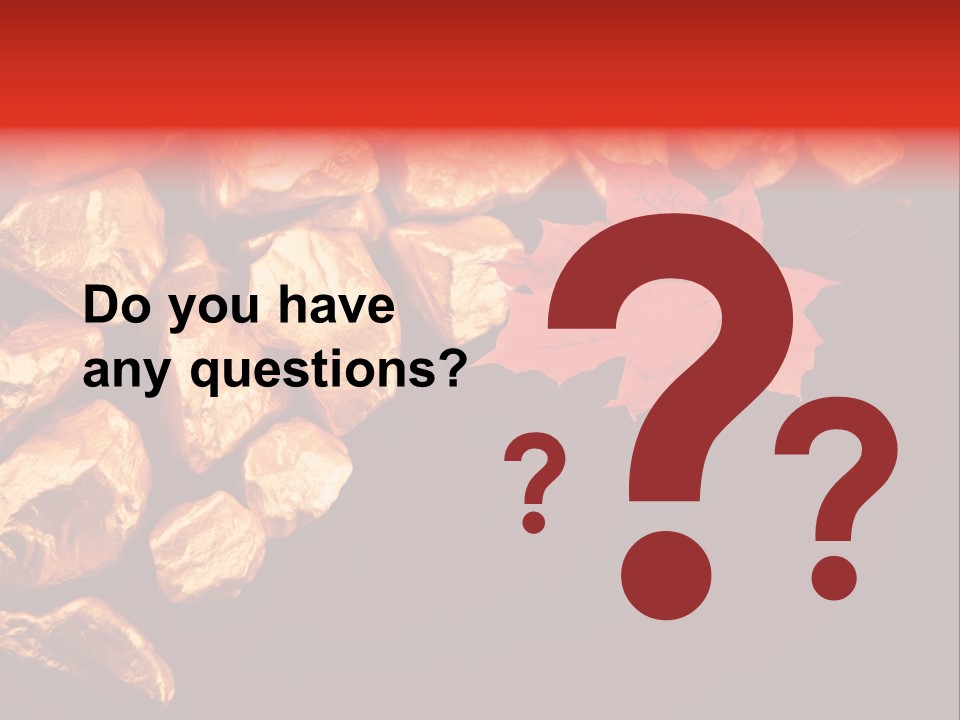 Small Stone Metal PowerPoint Template