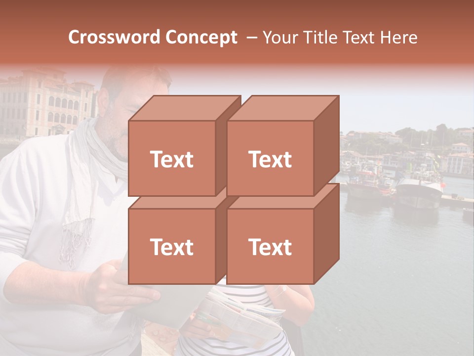 Websurfing Happy Smiling PowerPoint Template