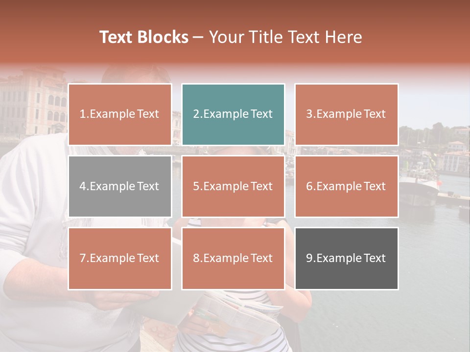 Websurfing Happy Smiling PowerPoint Template