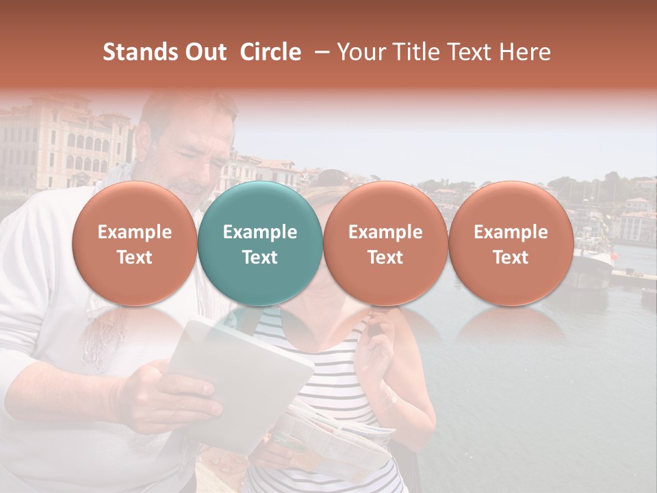 Websurfing Happy Smiling PowerPoint Template