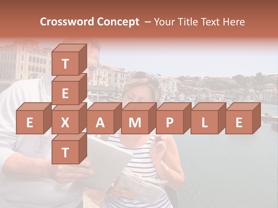 Websurfing Happy Smiling PowerPoint Template