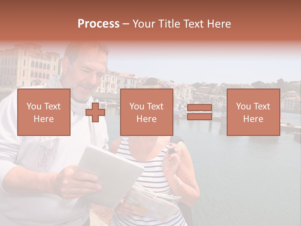 Websurfing Happy Smiling PowerPoint Template