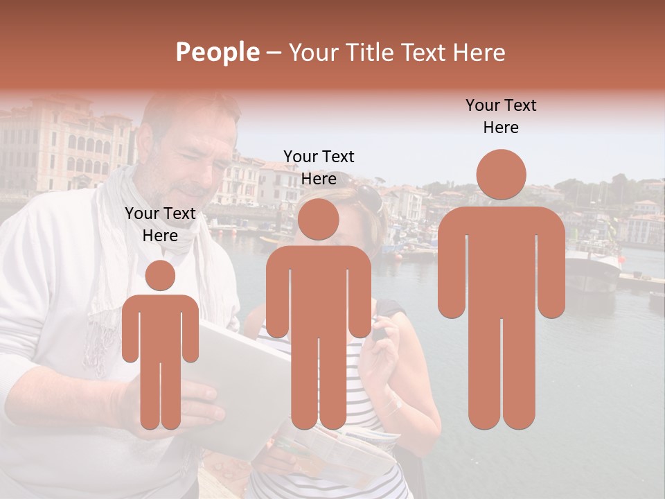 Websurfing Happy Smiling PowerPoint Template