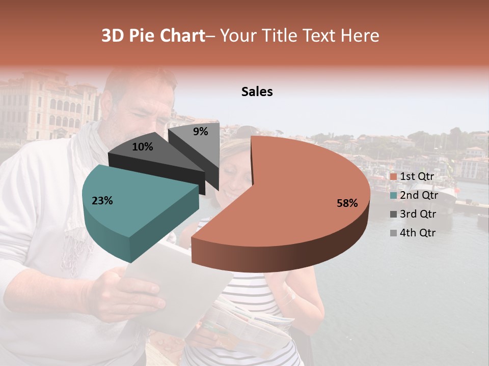 Websurfing Happy Smiling PowerPoint Template