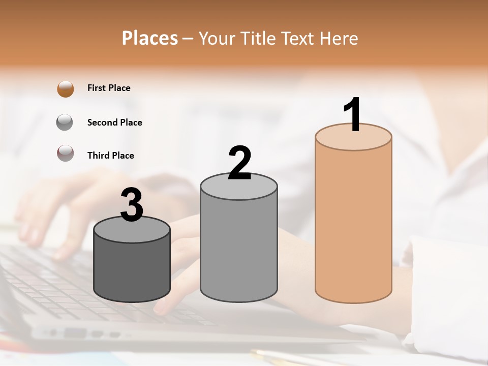 Notebook Corporate Work PowerPoint Template