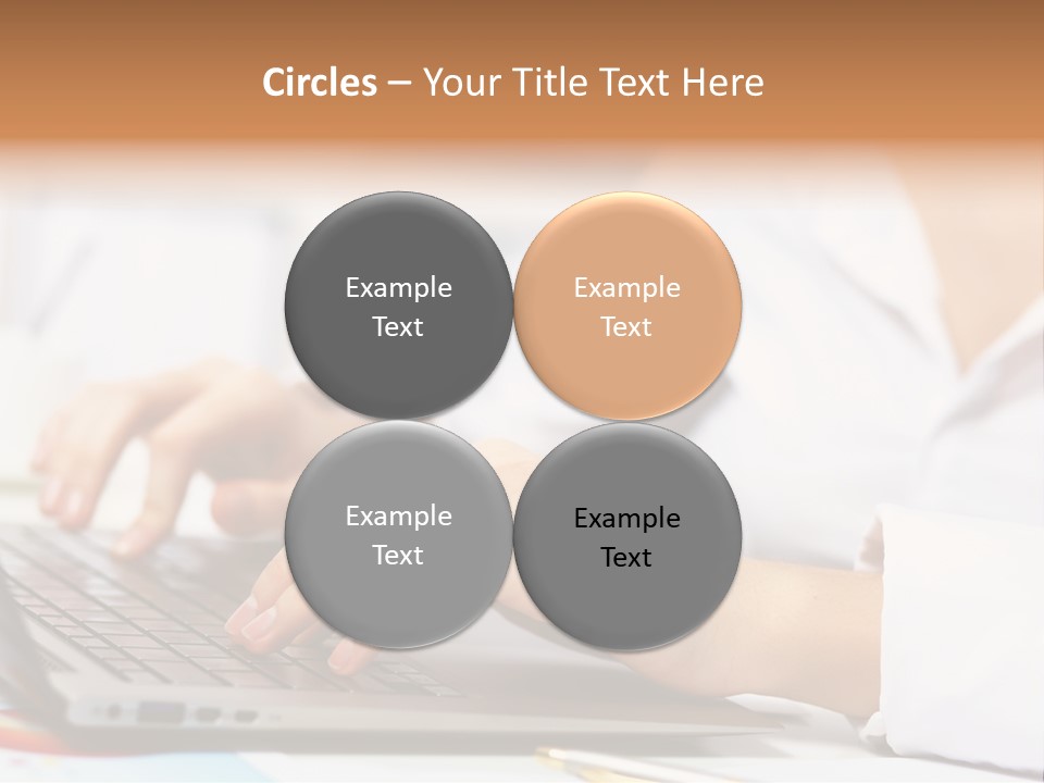 Notebook Corporate Work PowerPoint Template