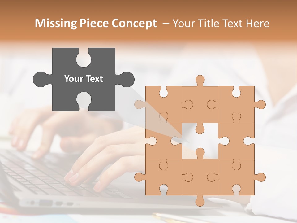 Notebook Corporate Work PowerPoint Template