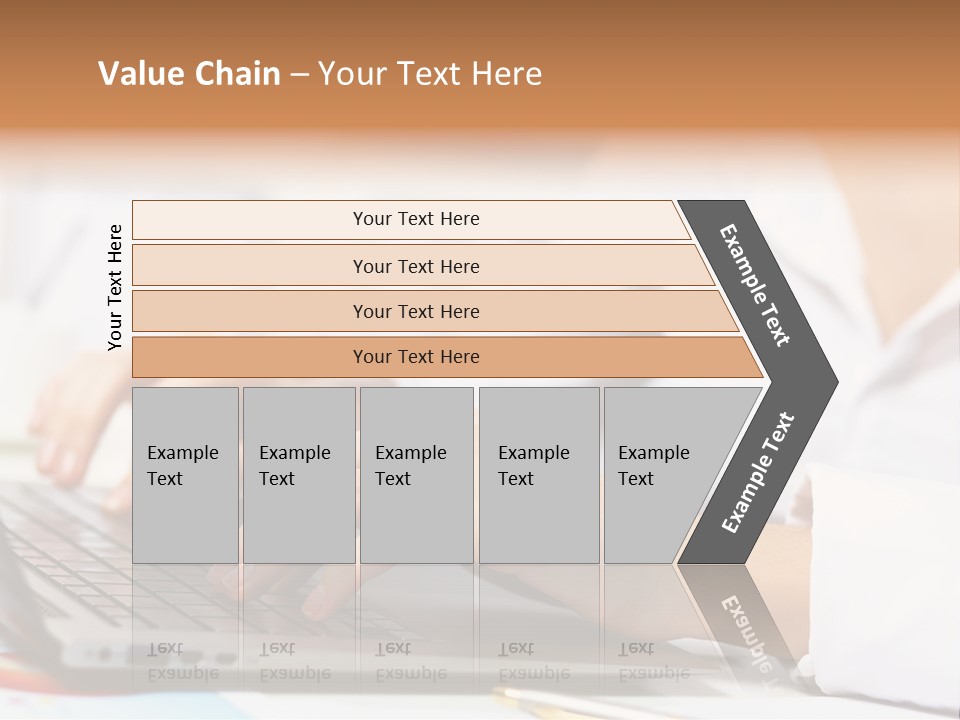 Notebook Corporate Work PowerPoint Template