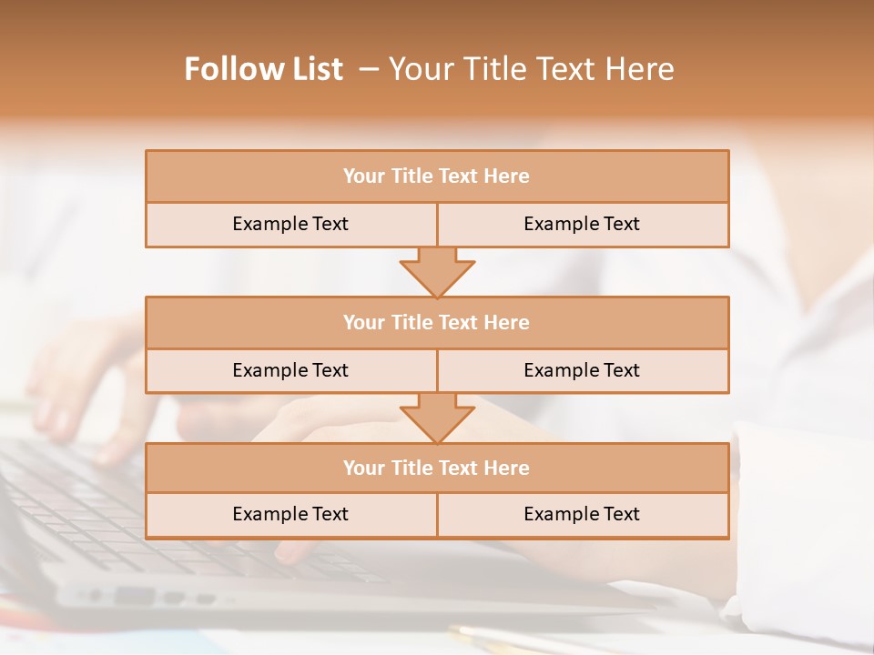 Notebook Corporate Work PowerPoint Template