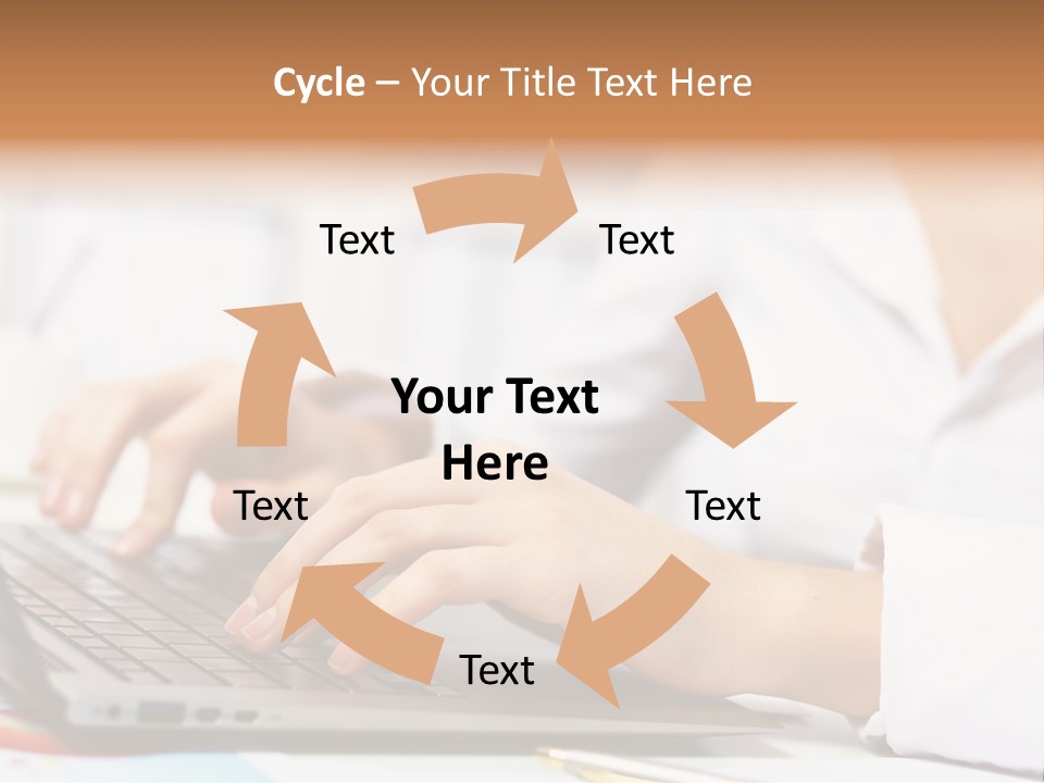 Notebook Corporate Work PowerPoint Template