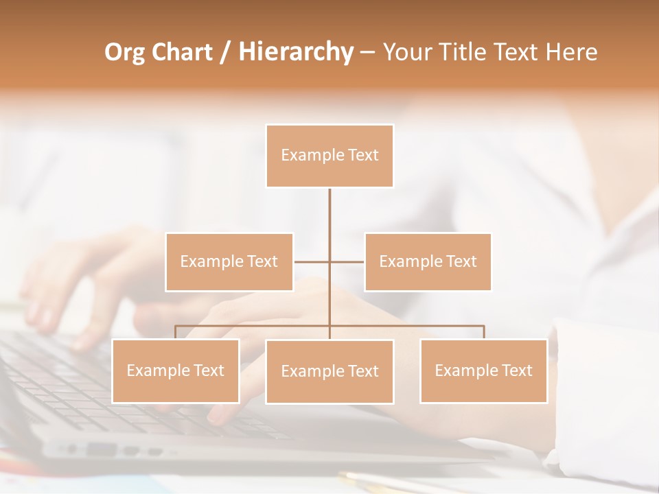 Notebook Corporate Work PowerPoint Template