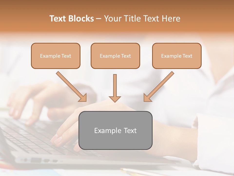 Notebook Corporate Work PowerPoint Template