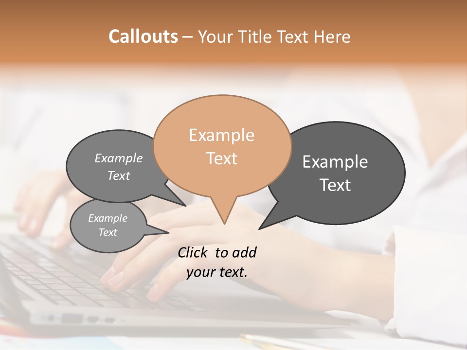 Notebook Corporate Work PowerPoint Template
