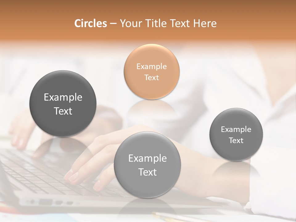 Notebook Corporate Work PowerPoint Template