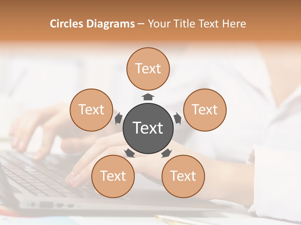 Notebook Corporate Work PowerPoint Template