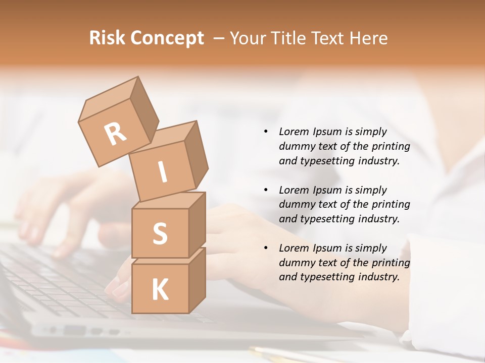 Notebook Corporate Work PowerPoint Template