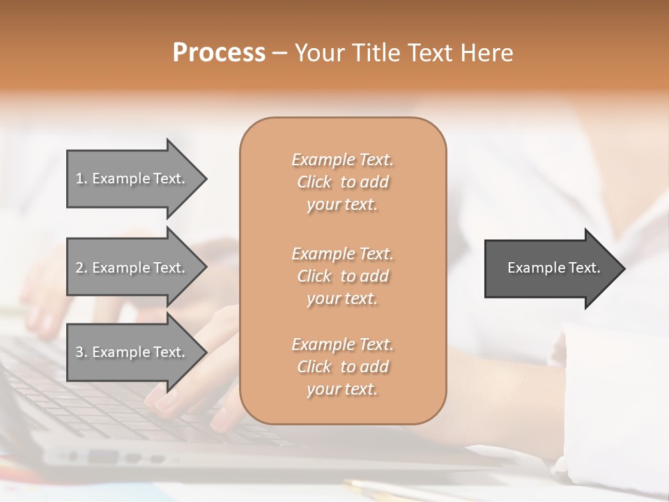 Notebook Corporate Work PowerPoint Template