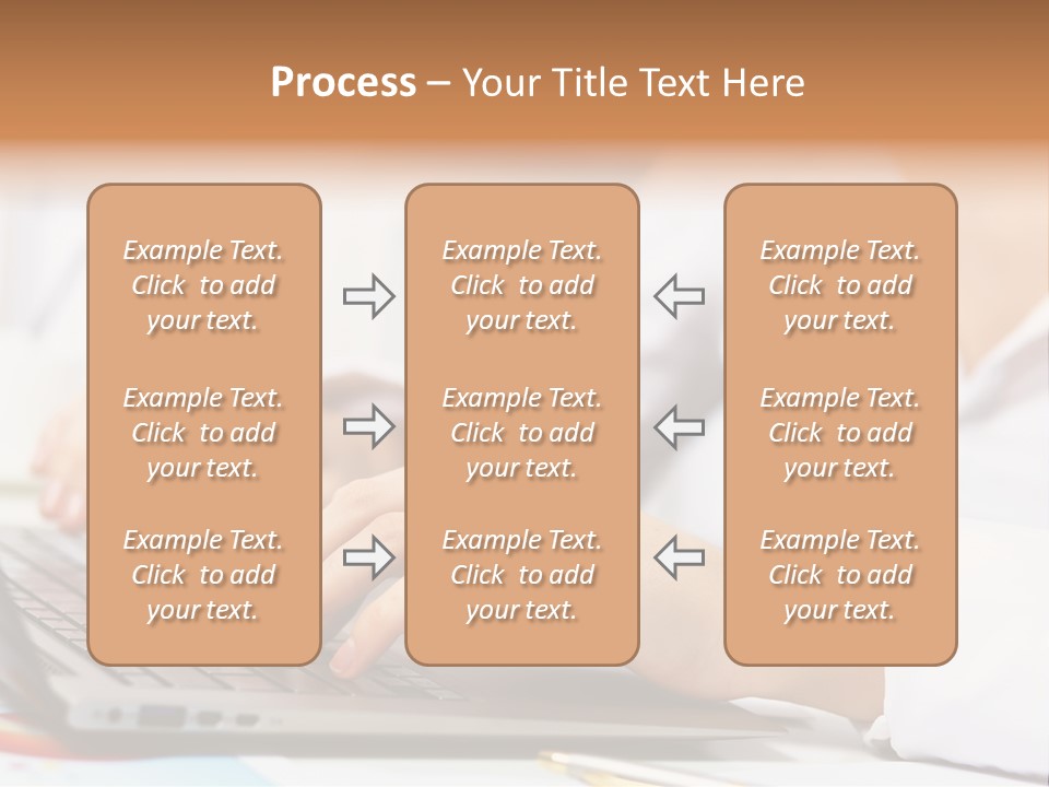 Notebook Corporate Work PowerPoint Template