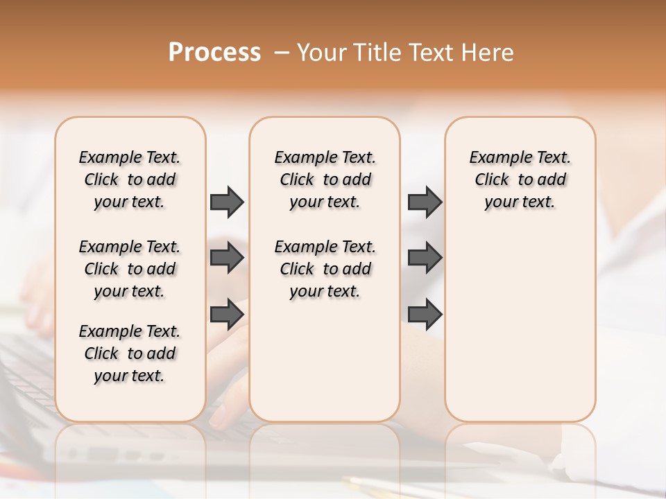 Notebook Corporate Work PowerPoint Template