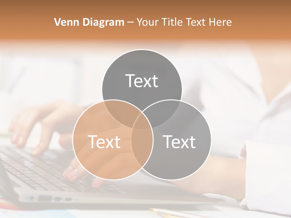 Notebook Corporate Work PowerPoint Template