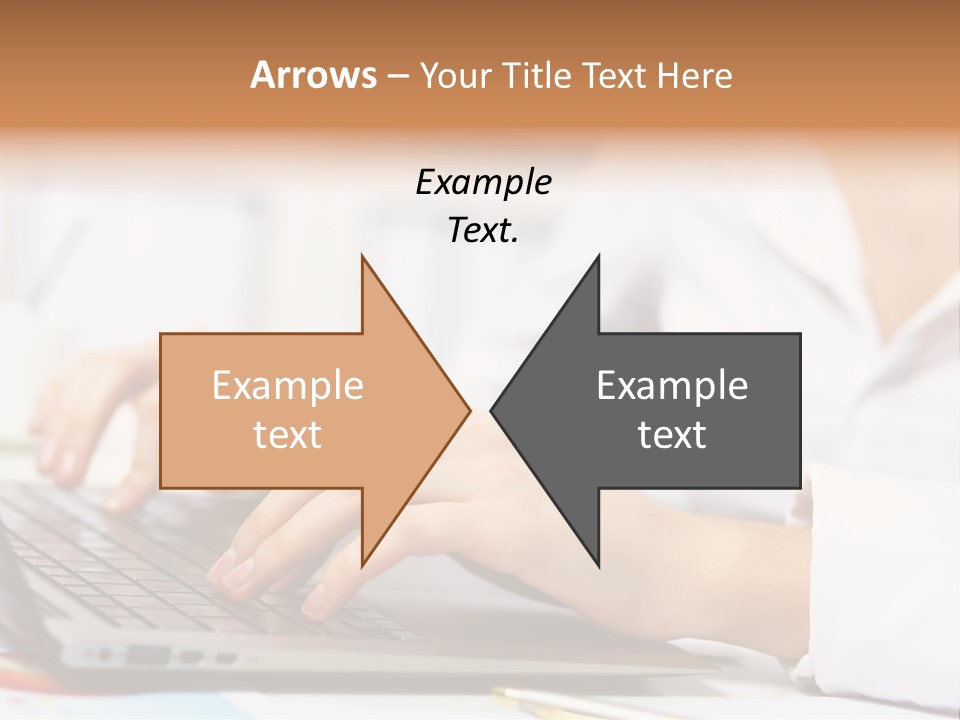 Notebook Corporate Work PowerPoint Template