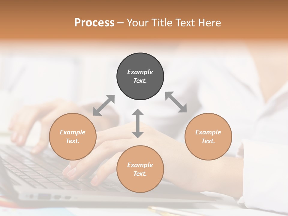 Notebook Corporate Work PowerPoint Template