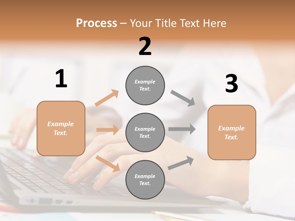 Notebook Corporate Work PowerPoint Template