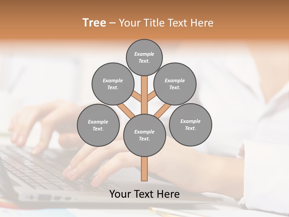 Notebook Corporate Work PowerPoint Template