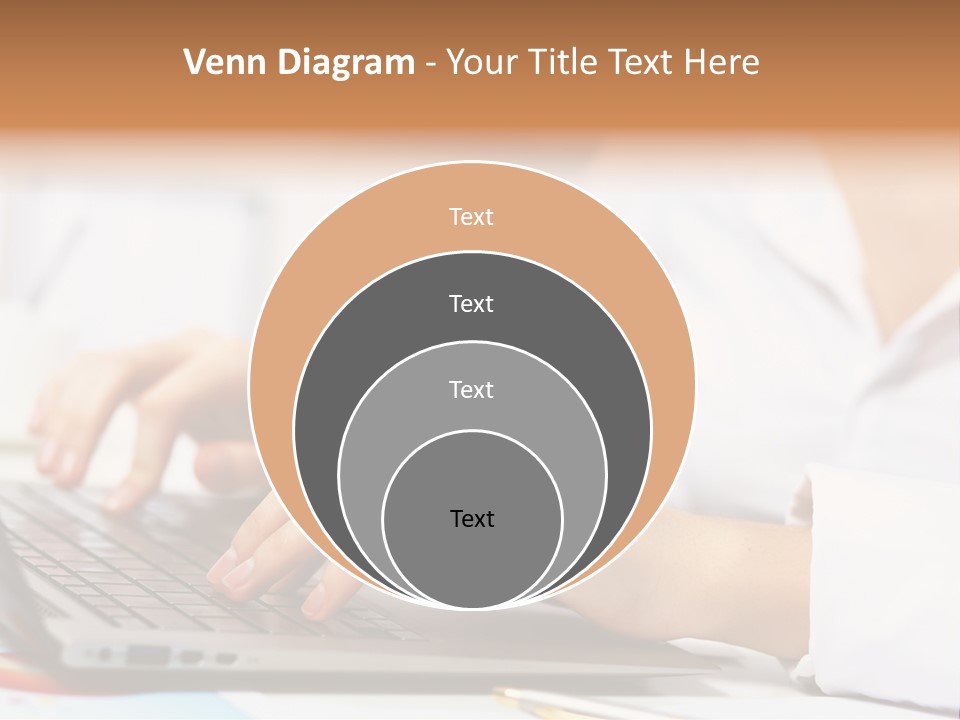 Notebook Corporate Work PowerPoint Template