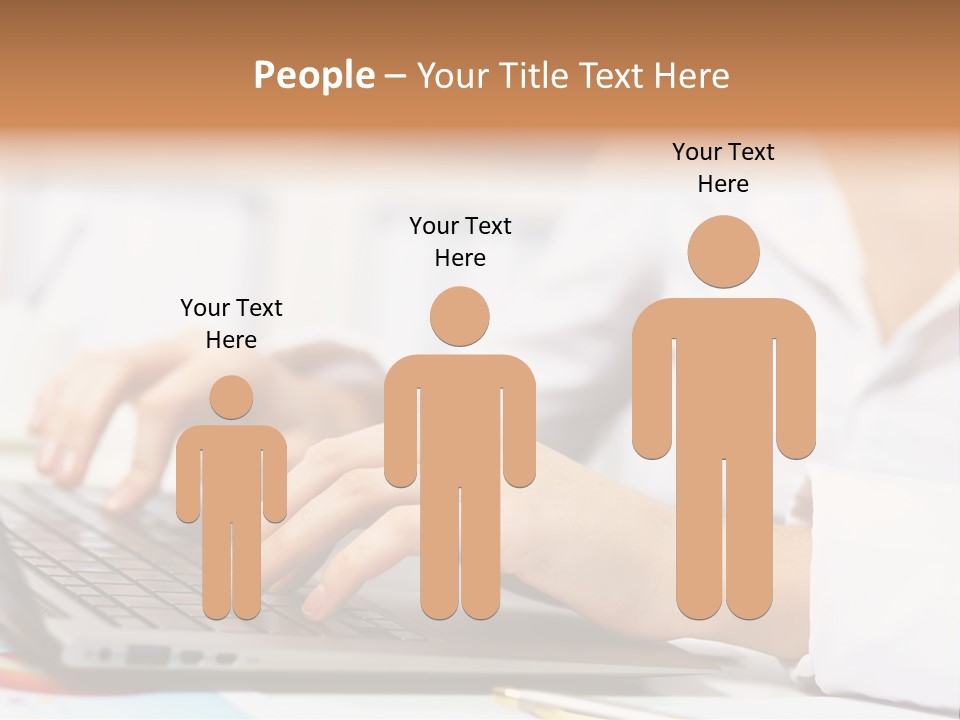 Notebook Corporate Work PowerPoint Template