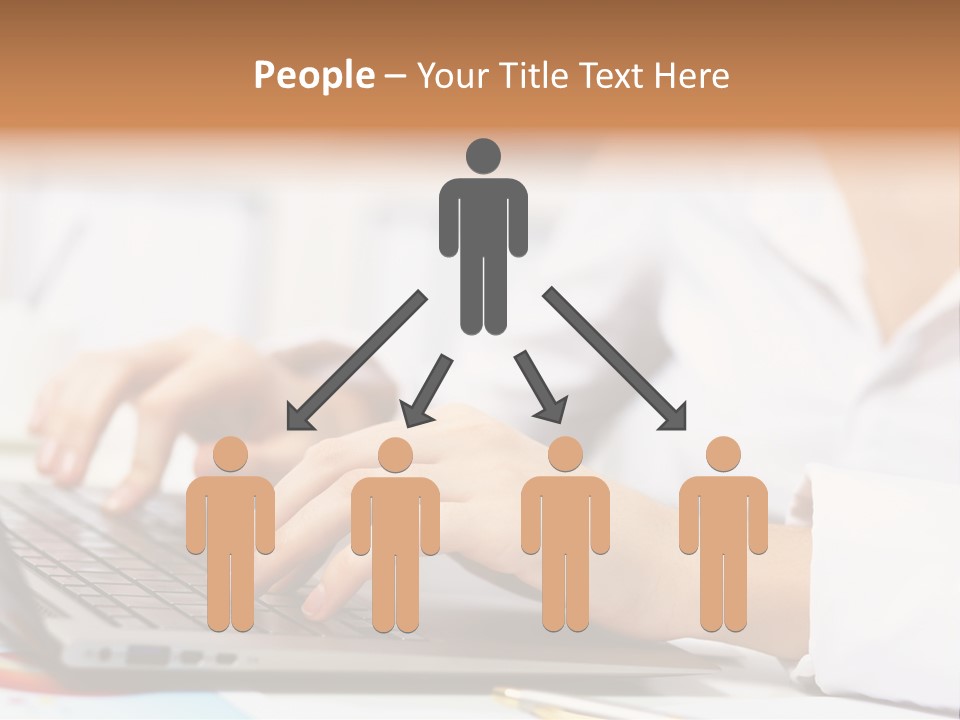 Notebook Corporate Work PowerPoint Template