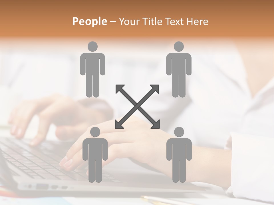 Notebook Corporate Work PowerPoint Template