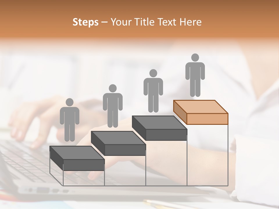 Notebook Corporate Work PowerPoint Template