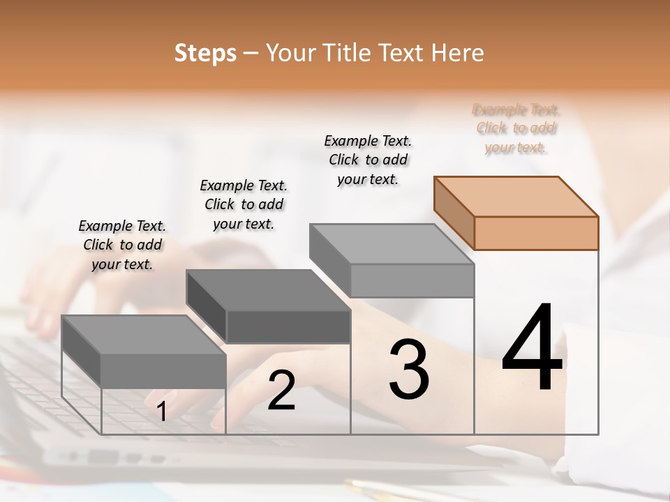 Notebook Corporate Work PowerPoint Template