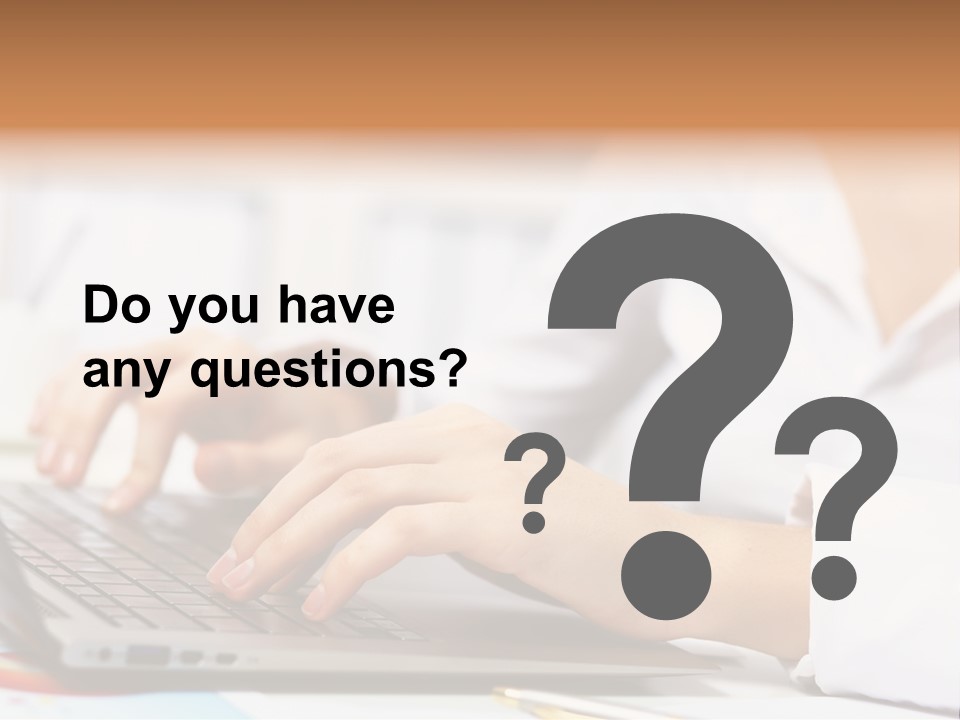 Notebook Corporate Work PowerPoint Template