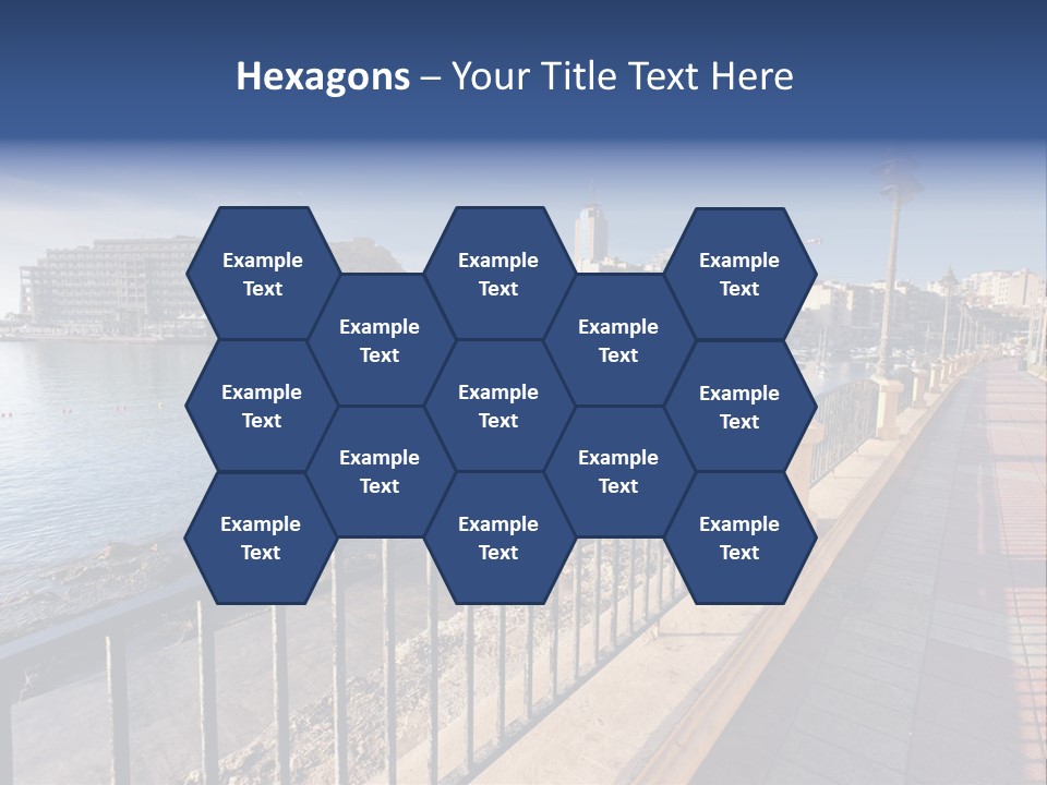 Pillow Mattress Nightstand PowerPoint Template