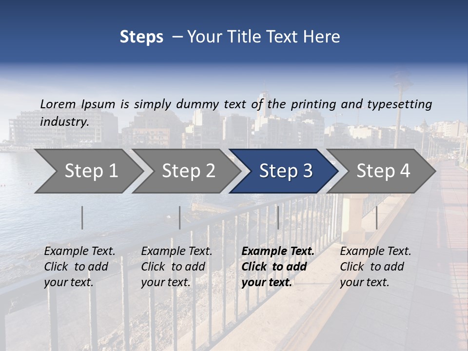 Pillow Mattress Nightstand PowerPoint Template